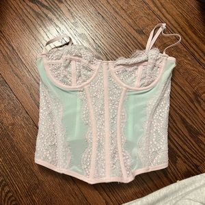 rare urban outfitters out from under modern corset worn once